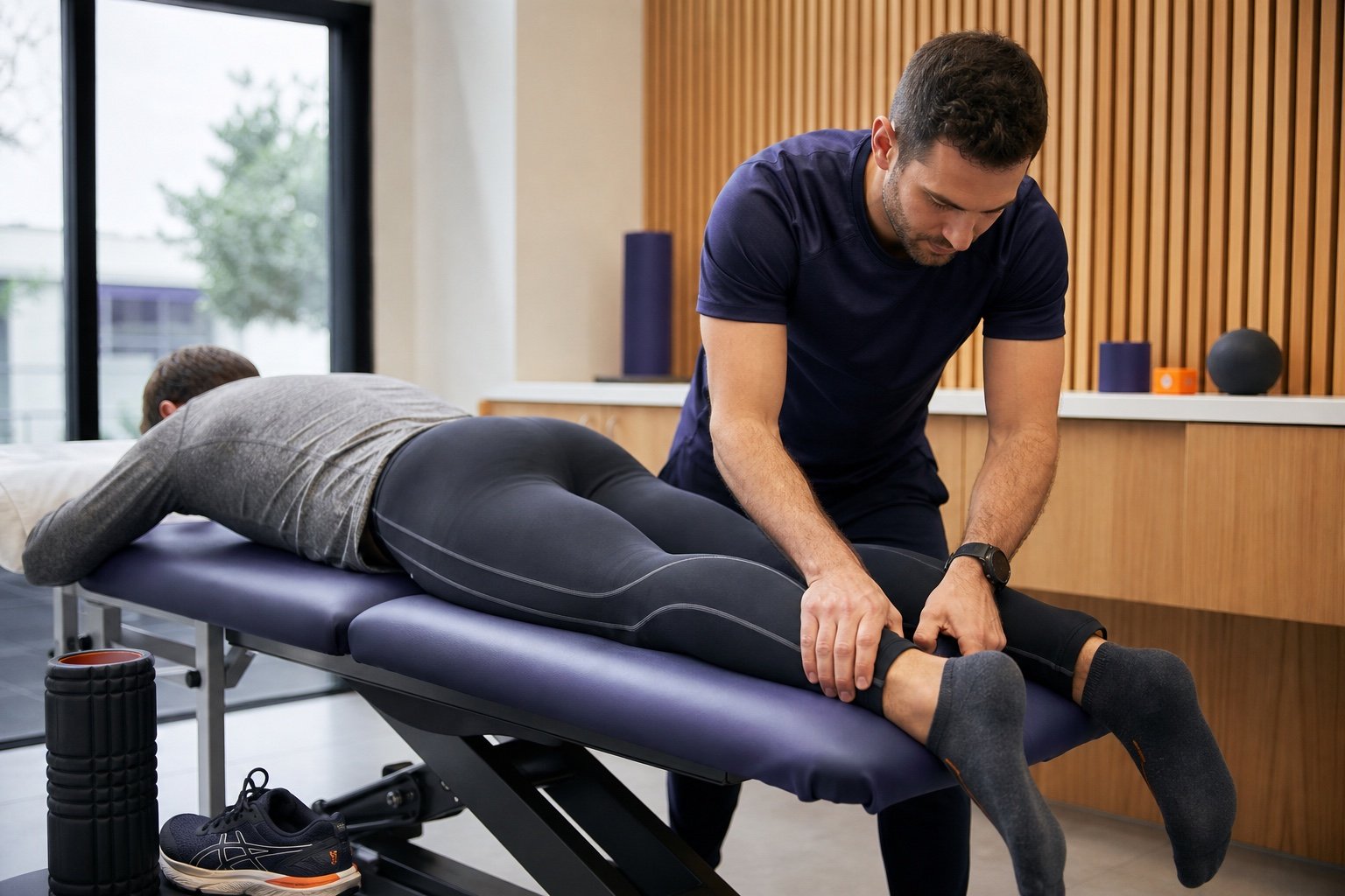 Sportmassage bei Coret Fit & Physio
